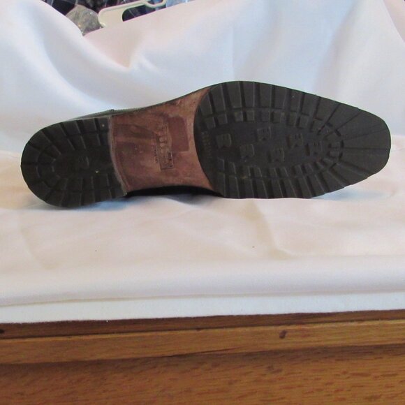 Fratelli Rossetti Black Derbys Size 9.5 Made in Italy Excellent Pre-Owned Cond. - Picture 6 of 11